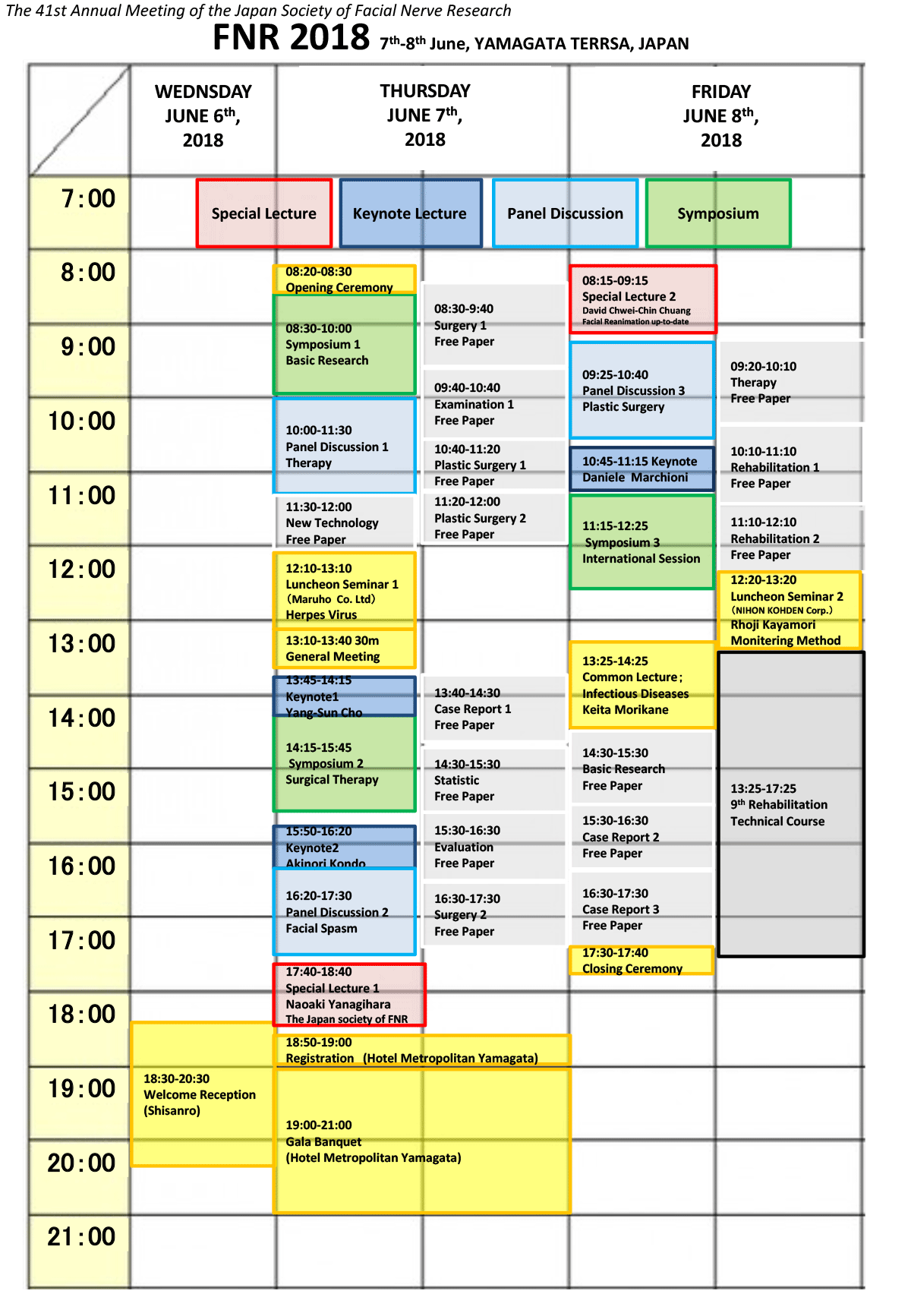 timetable